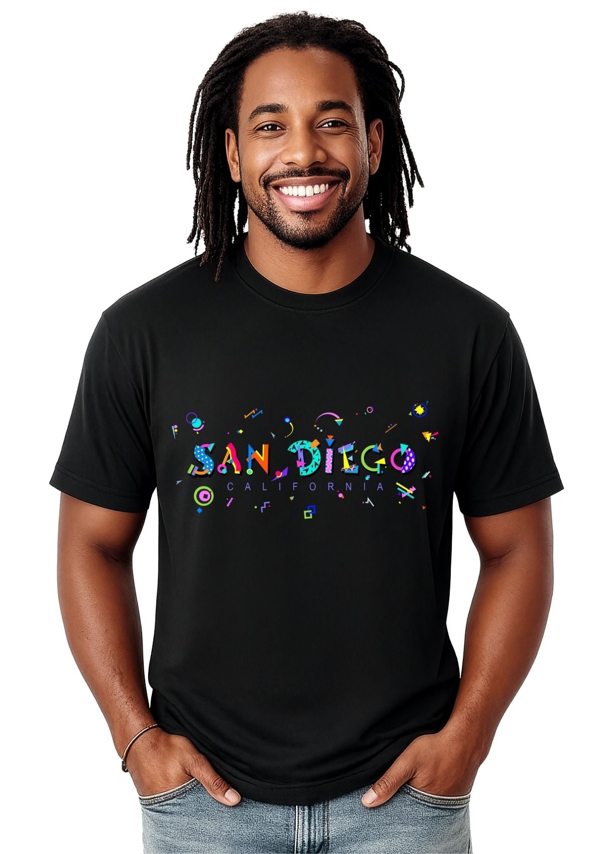 San Diego POPtype T-Shirt – Laid-Back, Vibrant & Full of SoCal Energy 🌴
