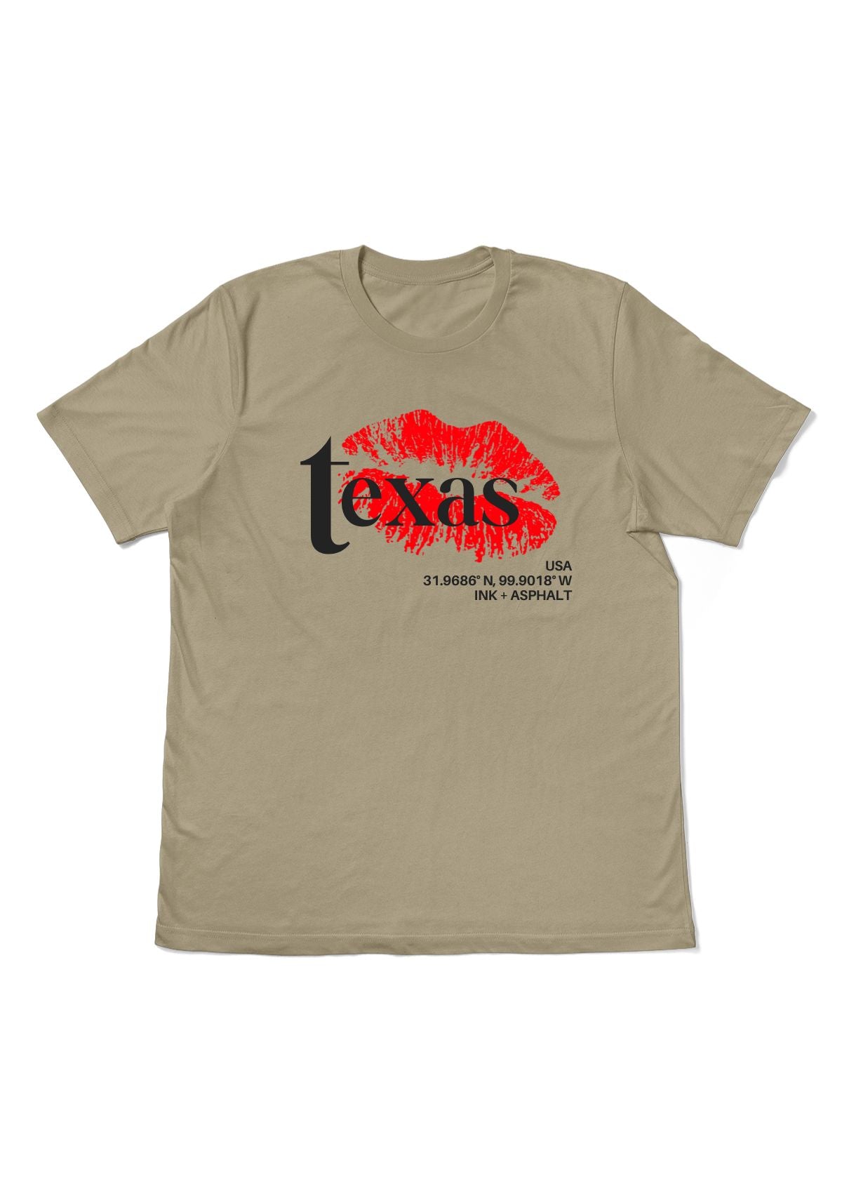 Texas Smooch™ Graphic T-Shirt | Coordinates Travel Tee