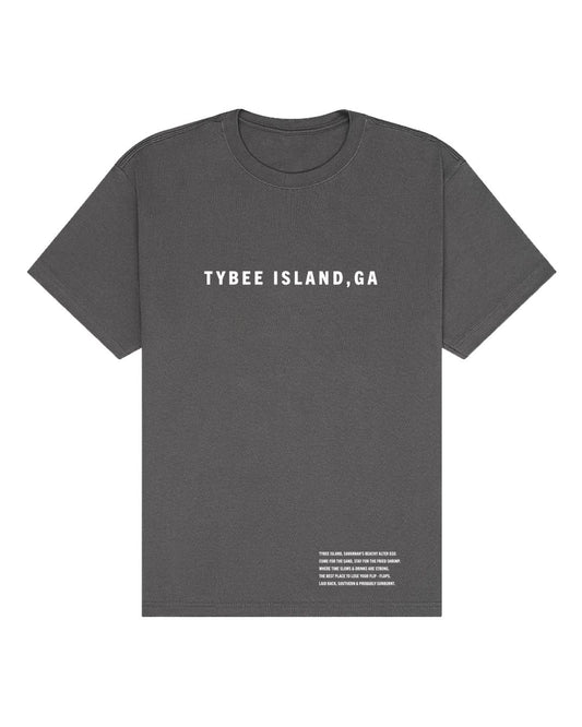 Tybee Island Oversized T-Shirt – Southern Beach Tee with Attitude