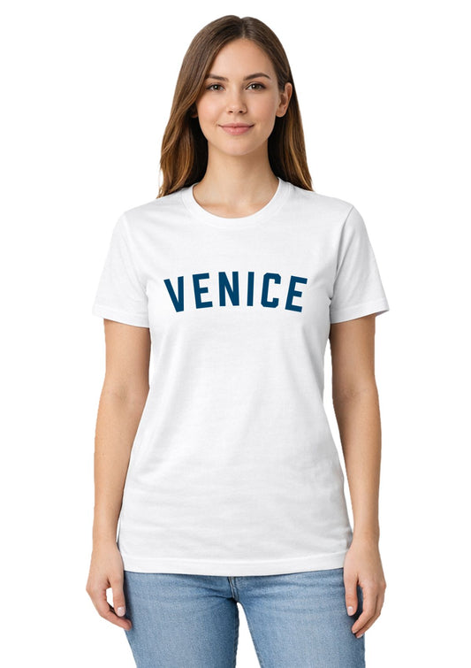 Venice California T-Shirt – Venice Beach Graphic Tee (White)