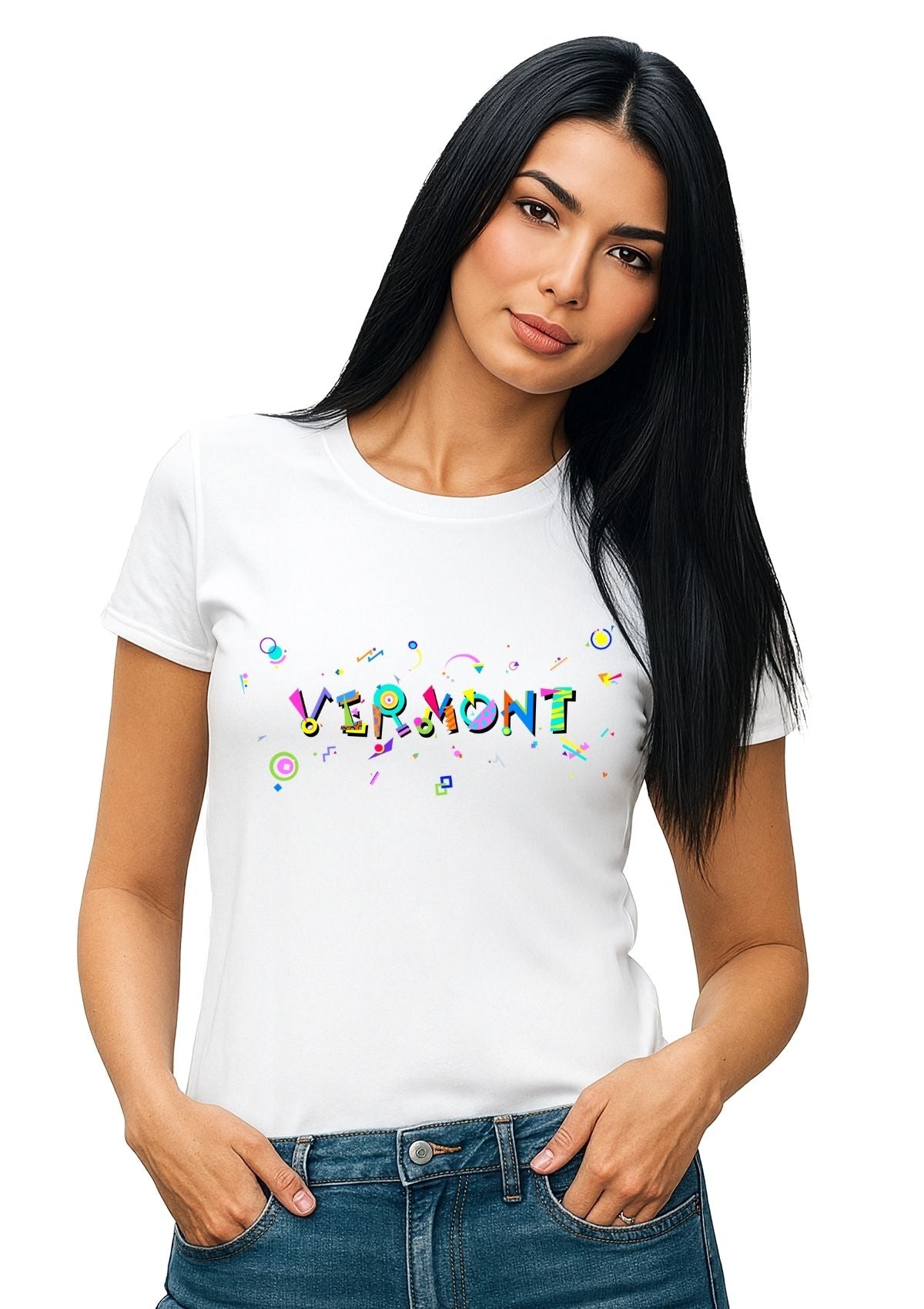 Vermont POPtype T-Shirt – Maple Syrup & Mountain Vibes 🍁