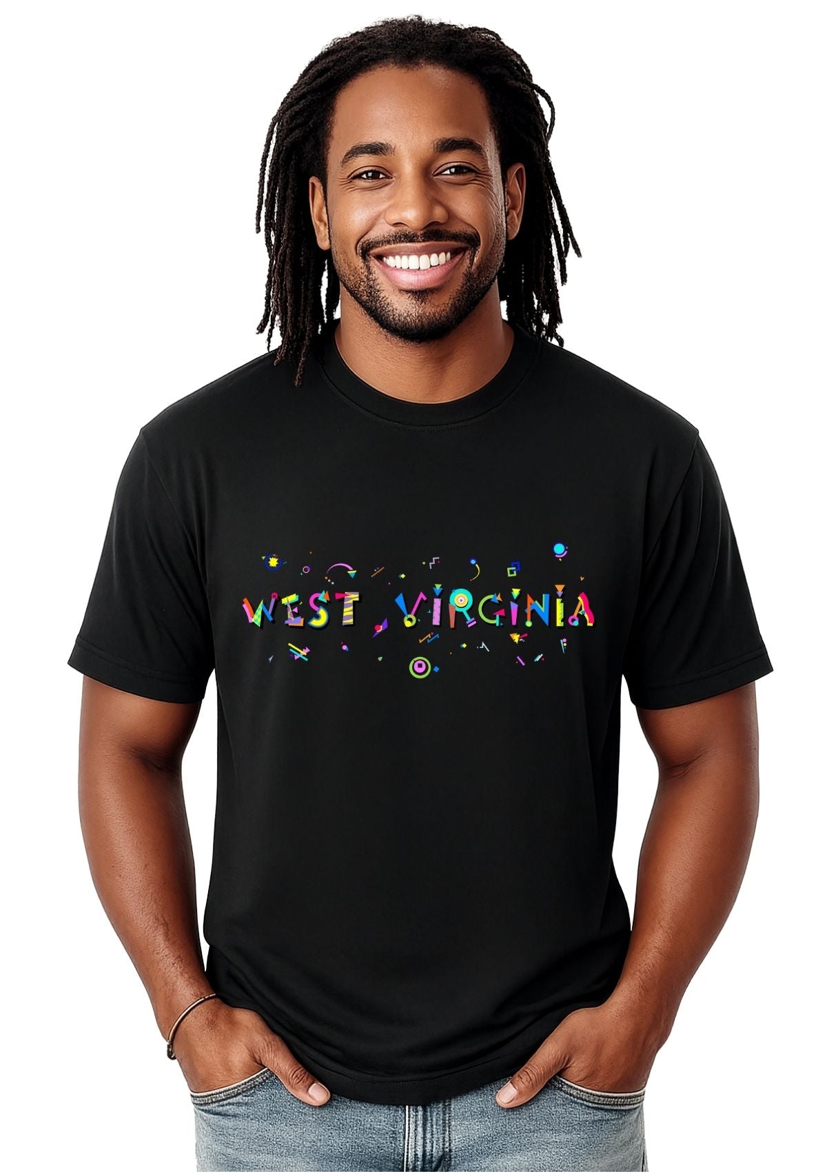 West Virginia POPtype T-Shirt – Wild & Wonderful, Just Like You 🌄