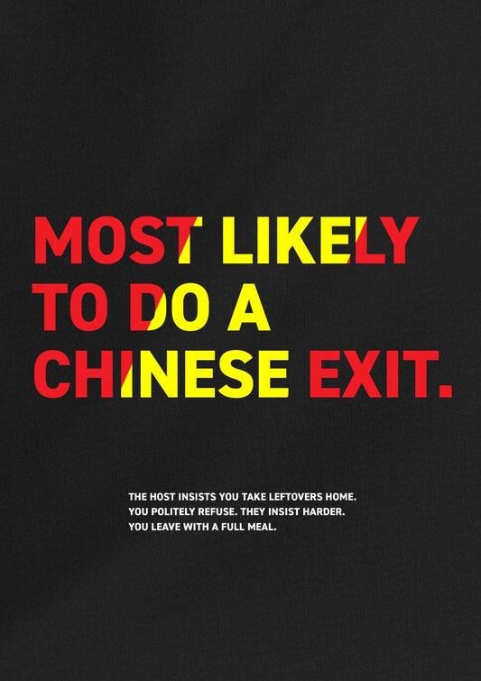 Chinese Exit Tee | Exit Club™ — Caught Edition