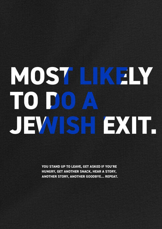 Jewish Exit Tee | Exit Club™ — Caught Edition