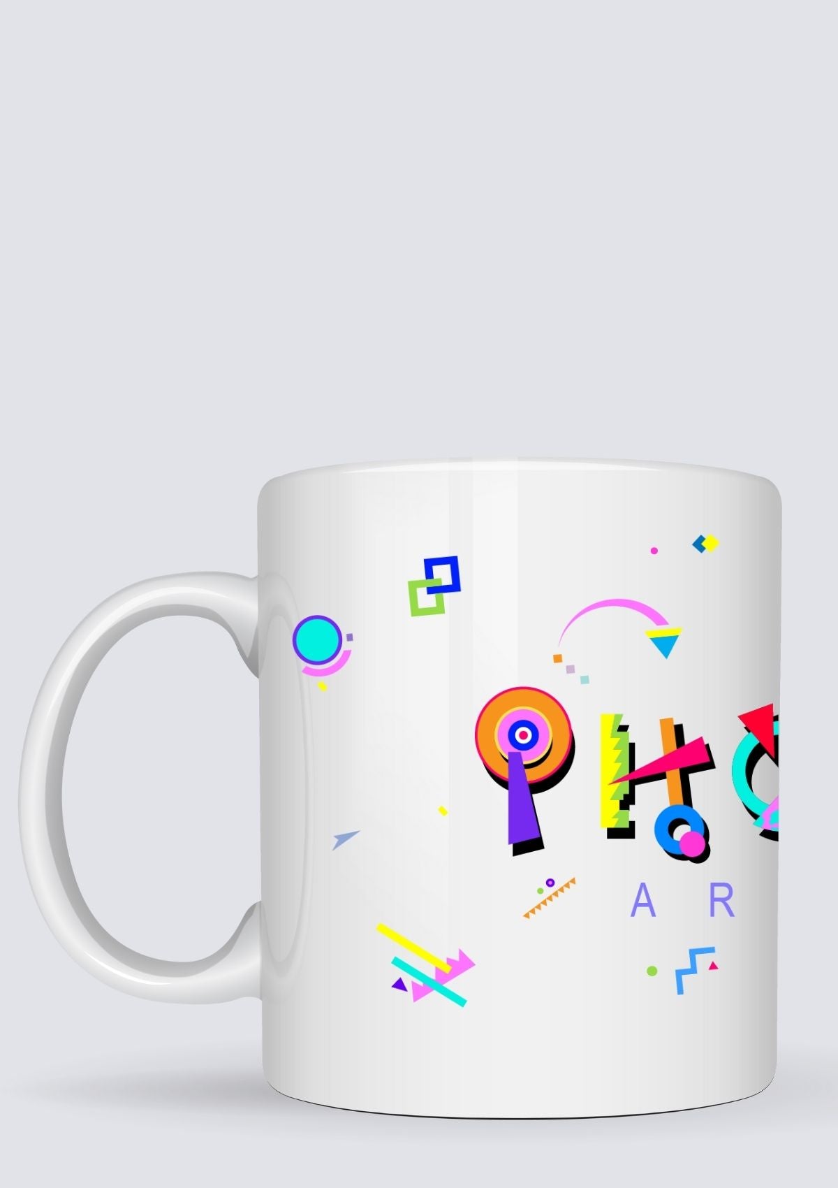 Phoenix POPtype™ Mug – 11oz Ceramic Coffee Cup