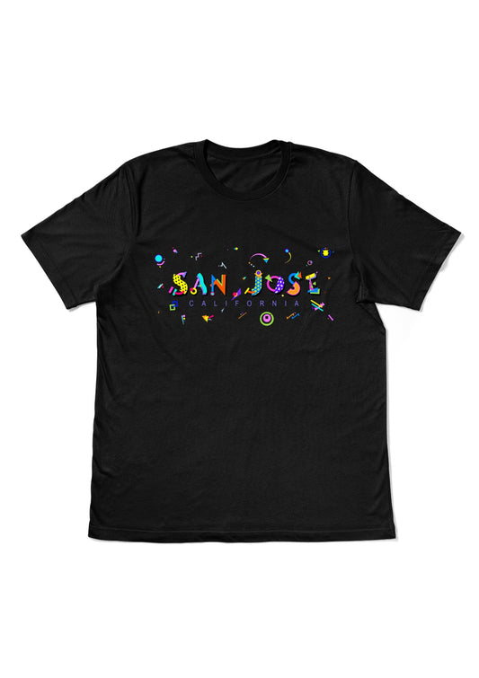 San Jose POPtype T-Shirt – Silicon Valley Cool & Streetwear Edge 💻