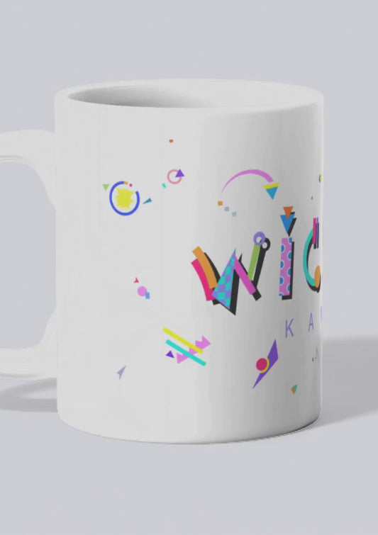 Wichita POPtype™ Mug – 11oz Ceramic Coffee Cup