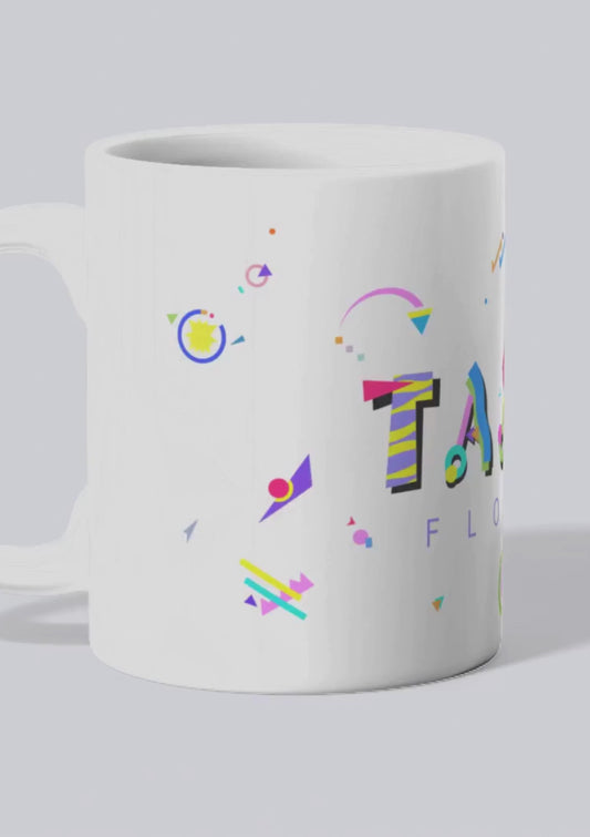 Tampa POPtype™ Mug – 11oz Ceramic Coffee Cup