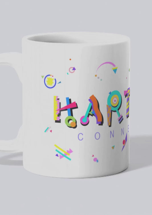 Hartford Connecticut POPtype™ Mug - 11oz Ceramic Coffee Cup