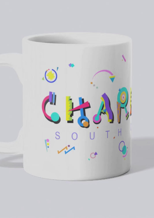Charleston POPtype™ Mug – 11oz Ceramic Coffee Cup