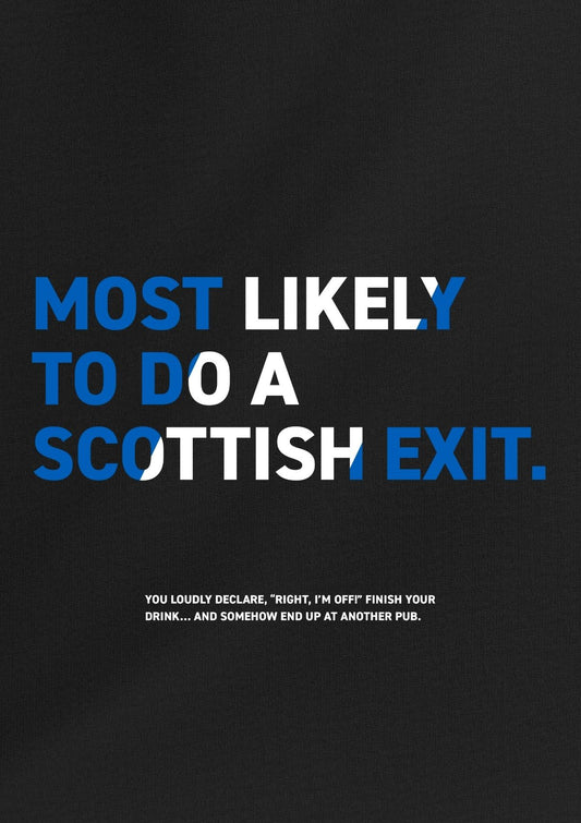 Scottish Exit Tee | Exit Club™ — Caught Edition