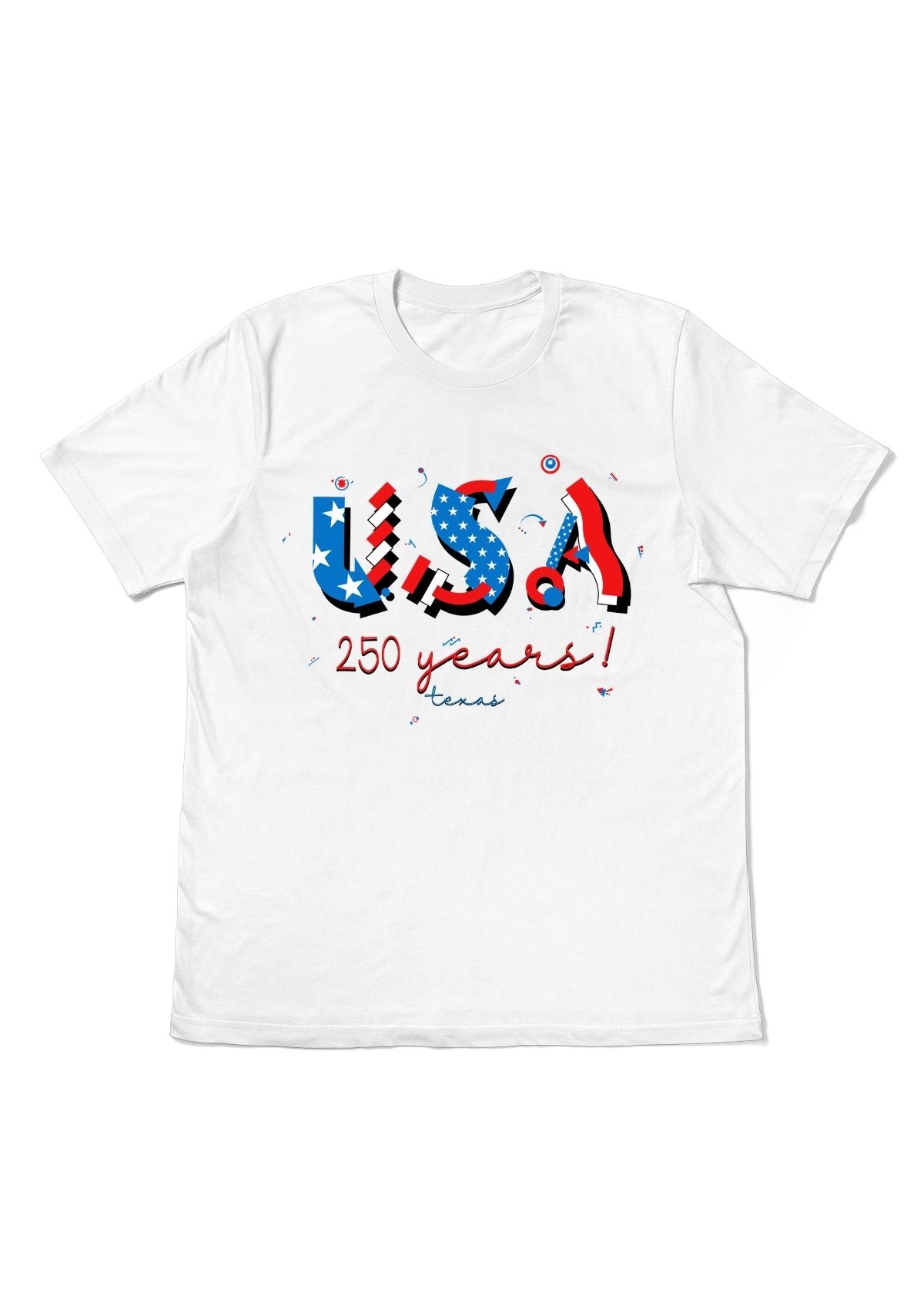 USA 250 Years T-Shirt – Texas Edition