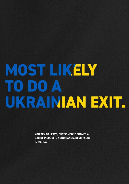 Ukrainian Exit Tee | Exit Club™ — Caught Edition