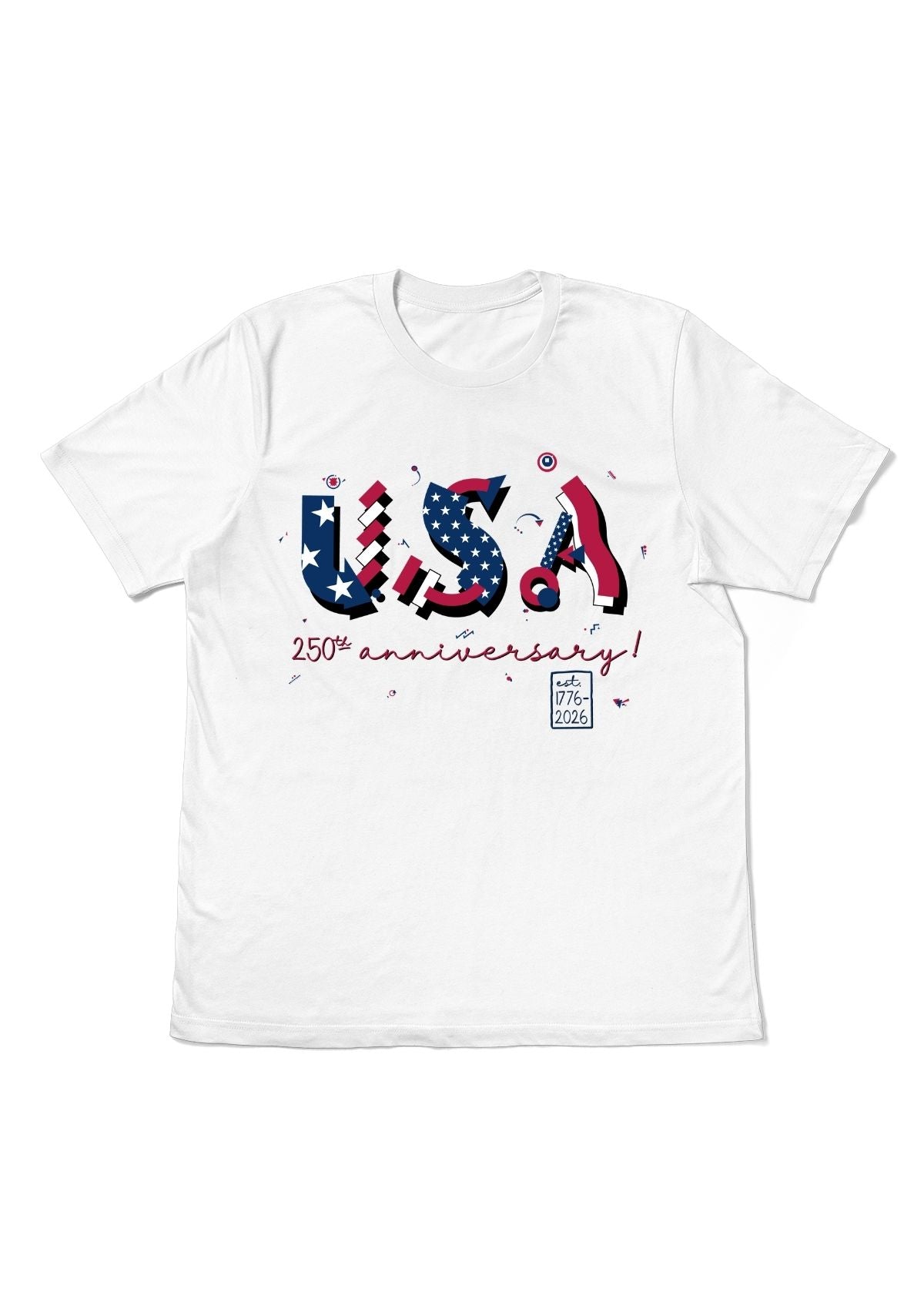 USA 250 Anniversary T-Shirt | Independence Celebration Tee (2026)